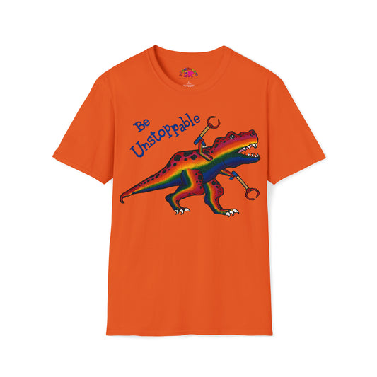 Unstoppable T-Rex Unisex Softstyle T-Shirt