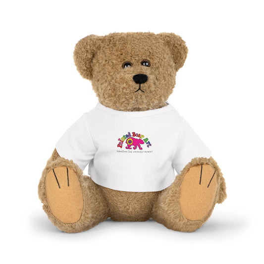 Painted Bear Art Plush Toy with T-Shirt