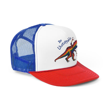 Unstoppable T-Rex Trucker Caps